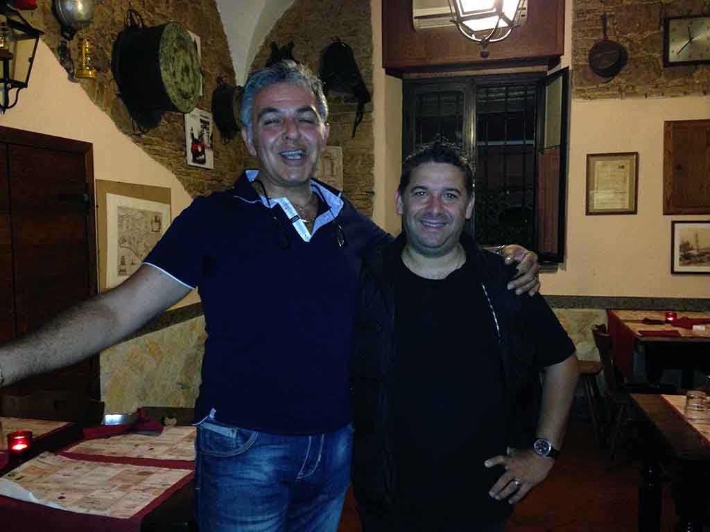 Don Aldo Bonaiuto e Lorenzo