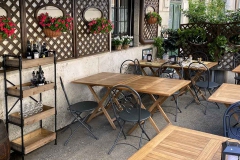 Tavoli esterni  Osteria del Gelsomino Roma